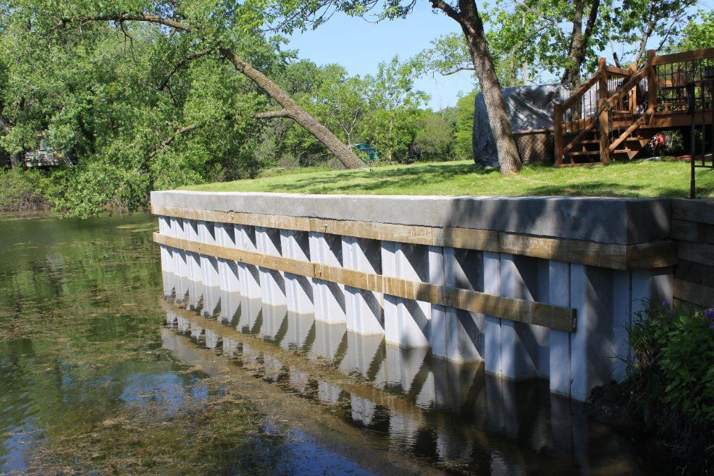 Lakefront Retaining Wall